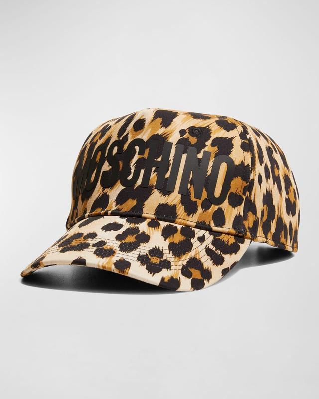 Mens Leopard Logo Baseball Hat Product Image