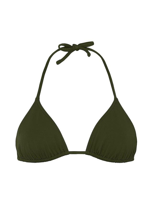 Womens Mouna Triangle Bikini Top Product Image