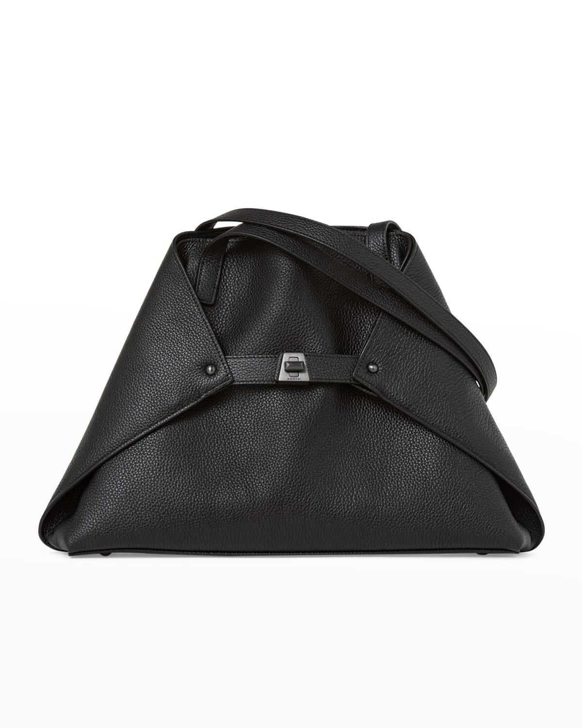 Womens AI Leather Shoulder Bag Product Image