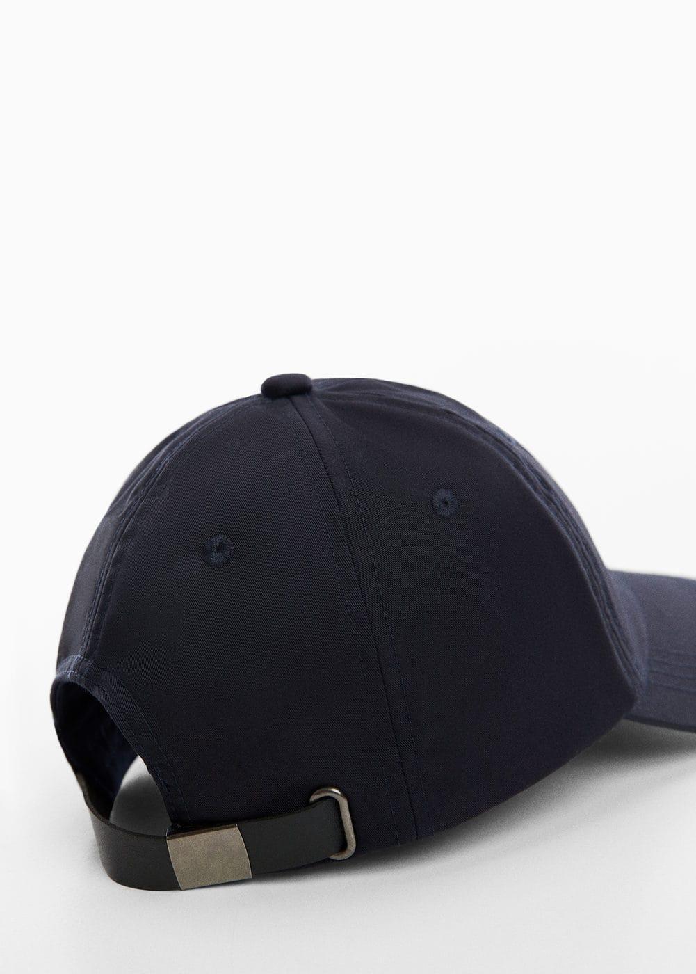 MANGO MAN - Cotton visor cap - One size - Men Product Image