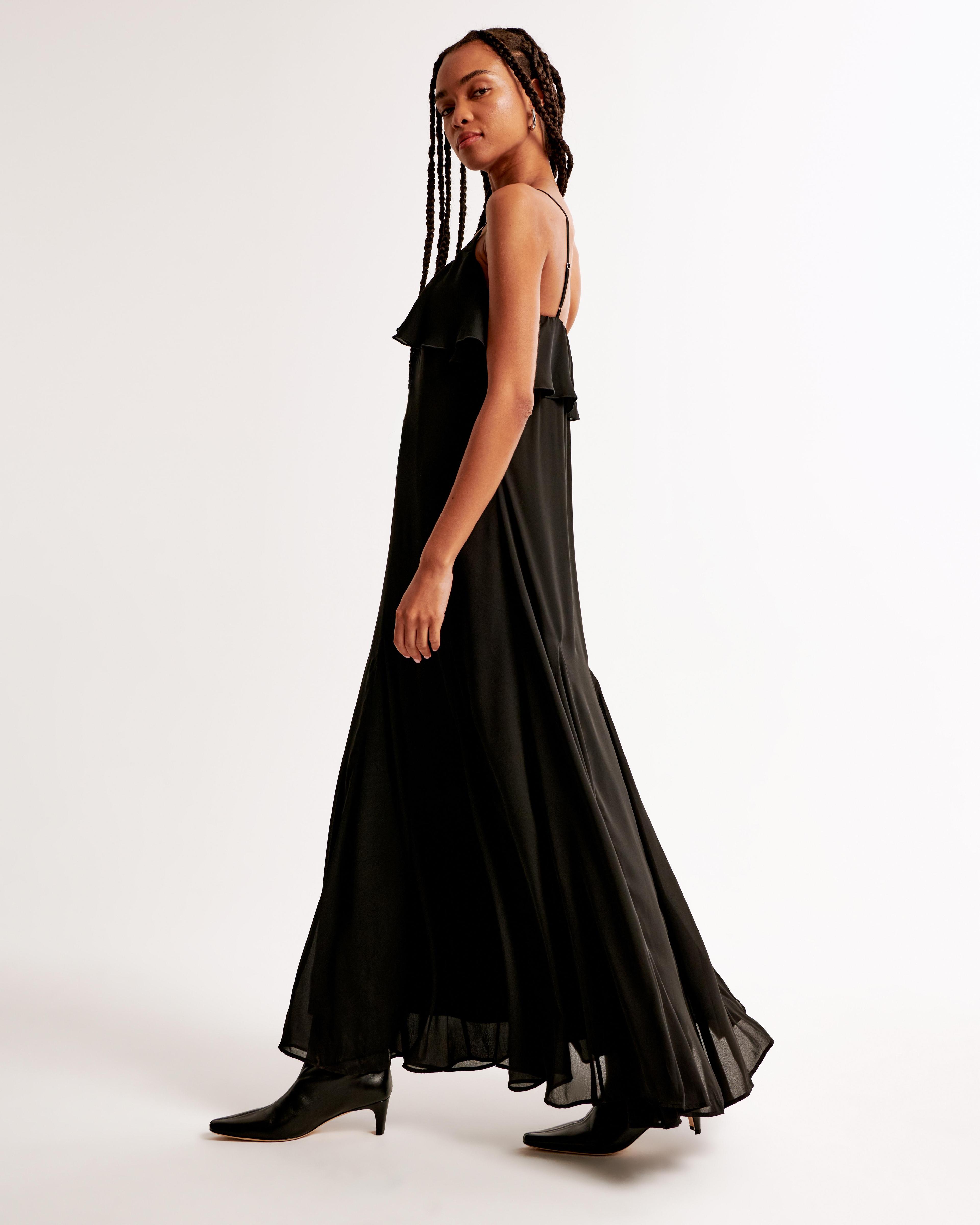 Ruffle Maxi Dress Product Image