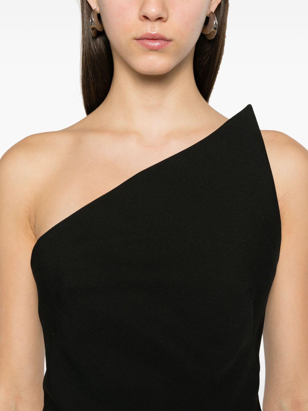 asymmetric strapless top Product Image