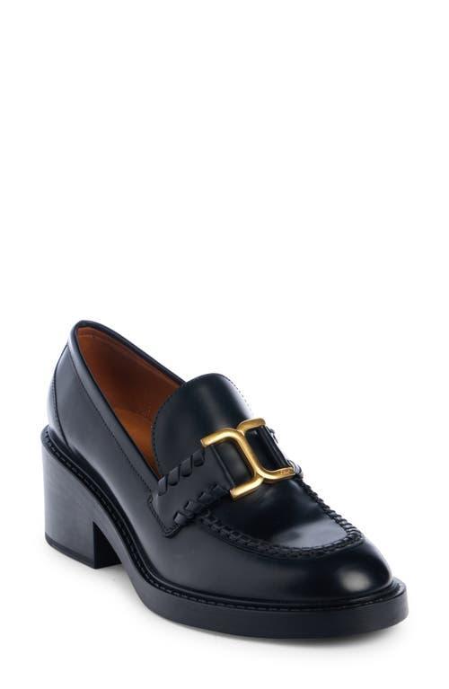 Chlo Marcie Block Heel Loafer Product Image