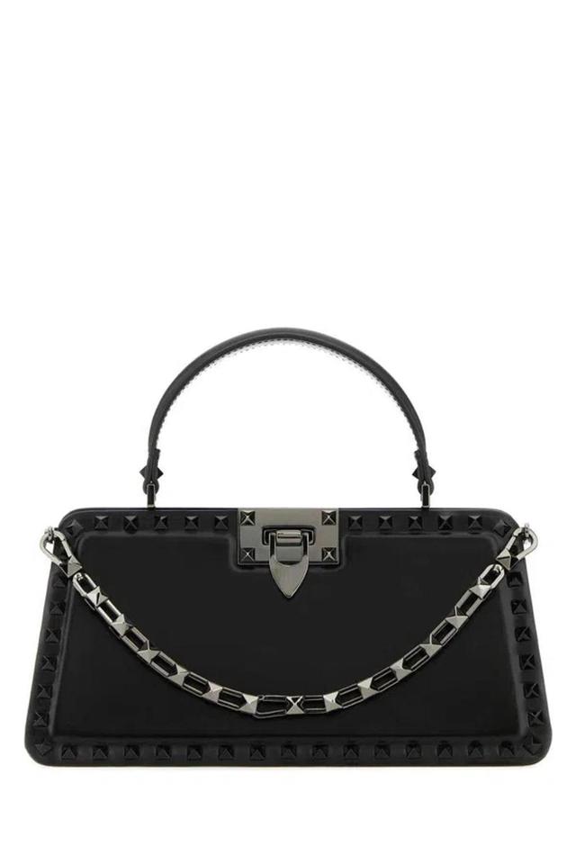 VALENTINO GARAVANI Rockstud Handbag In Black Product Image