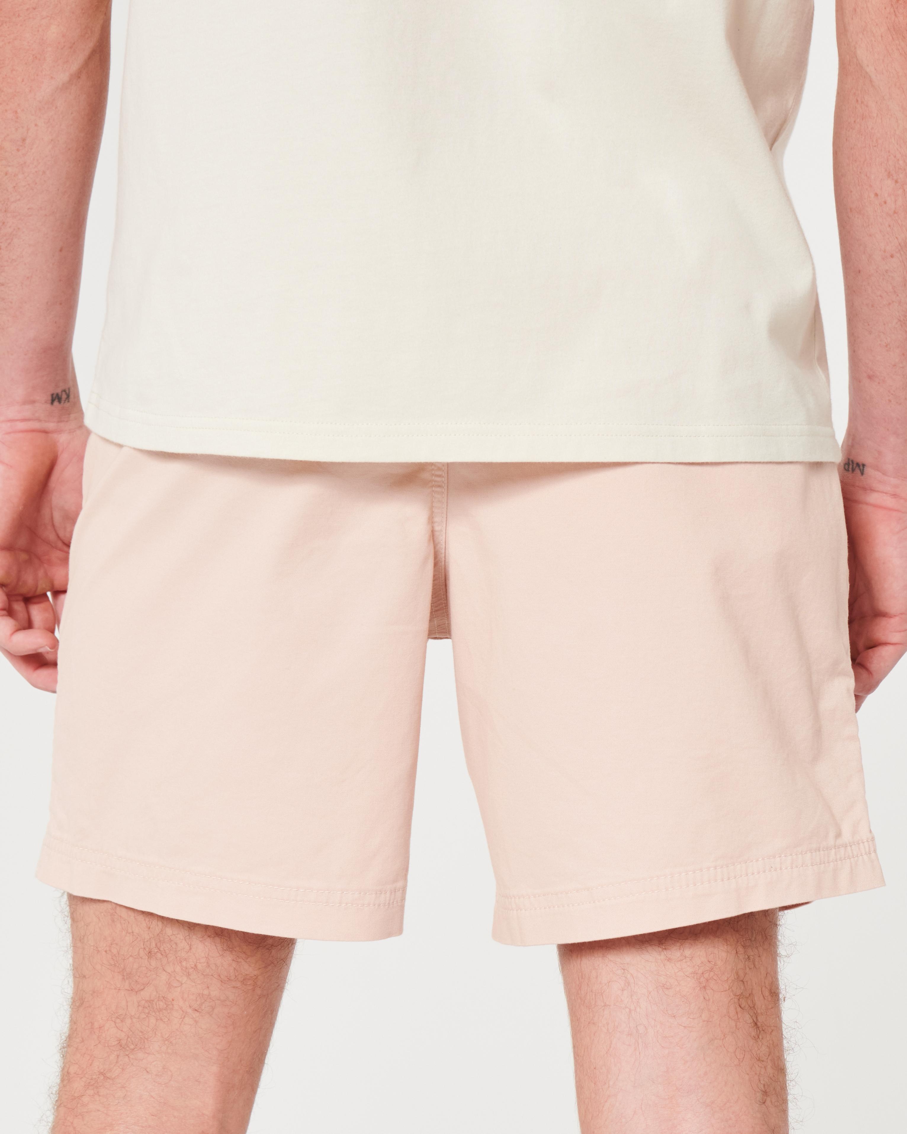 Twill Pull-On Shorts 7" Product Image