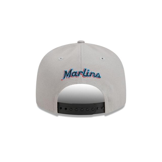 Miami Marlins Lift Pass 9FIFTY Snapback Hat Male Product Image