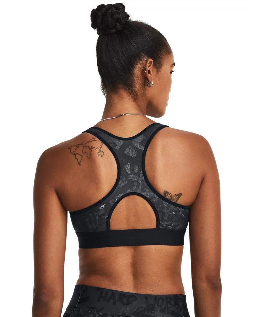 Women's Armour® Mid Message Sports Bra Product Image