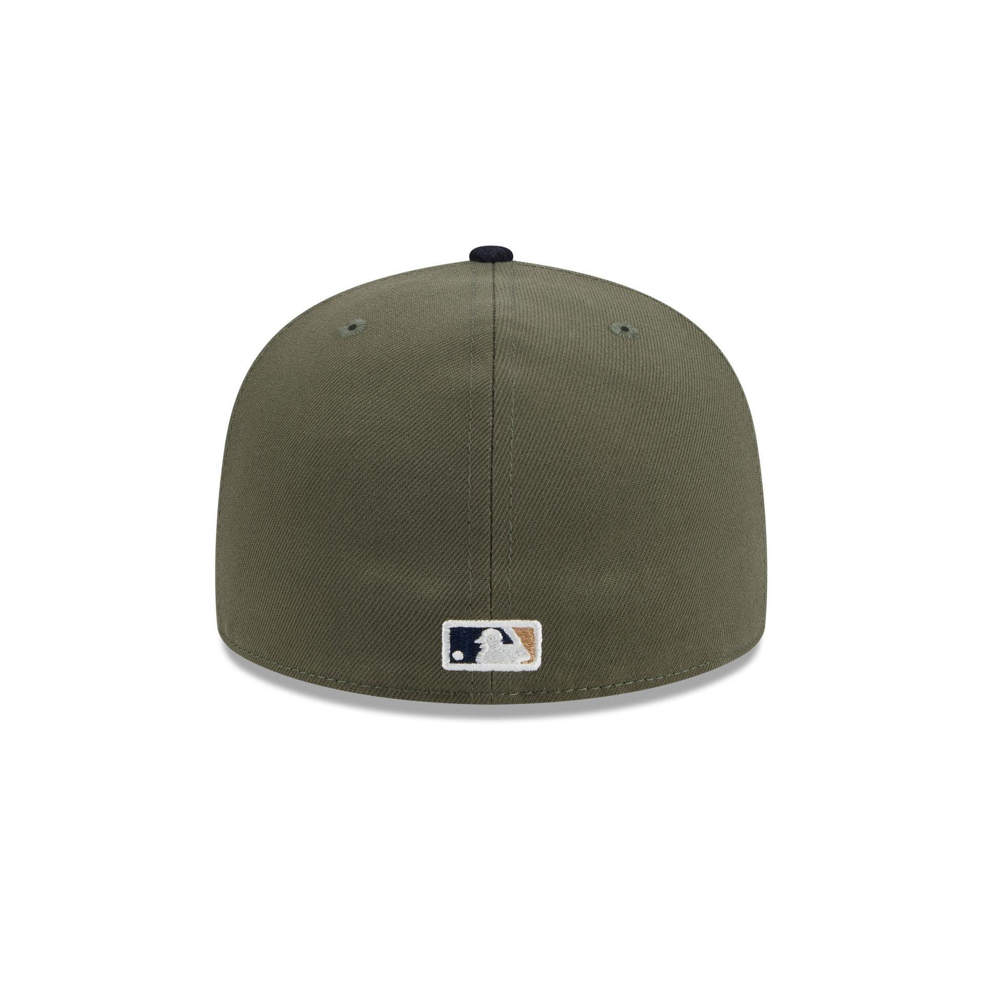 Detroit Tigers Olive Green 59FIFTY Fitted Hat Male Product Image