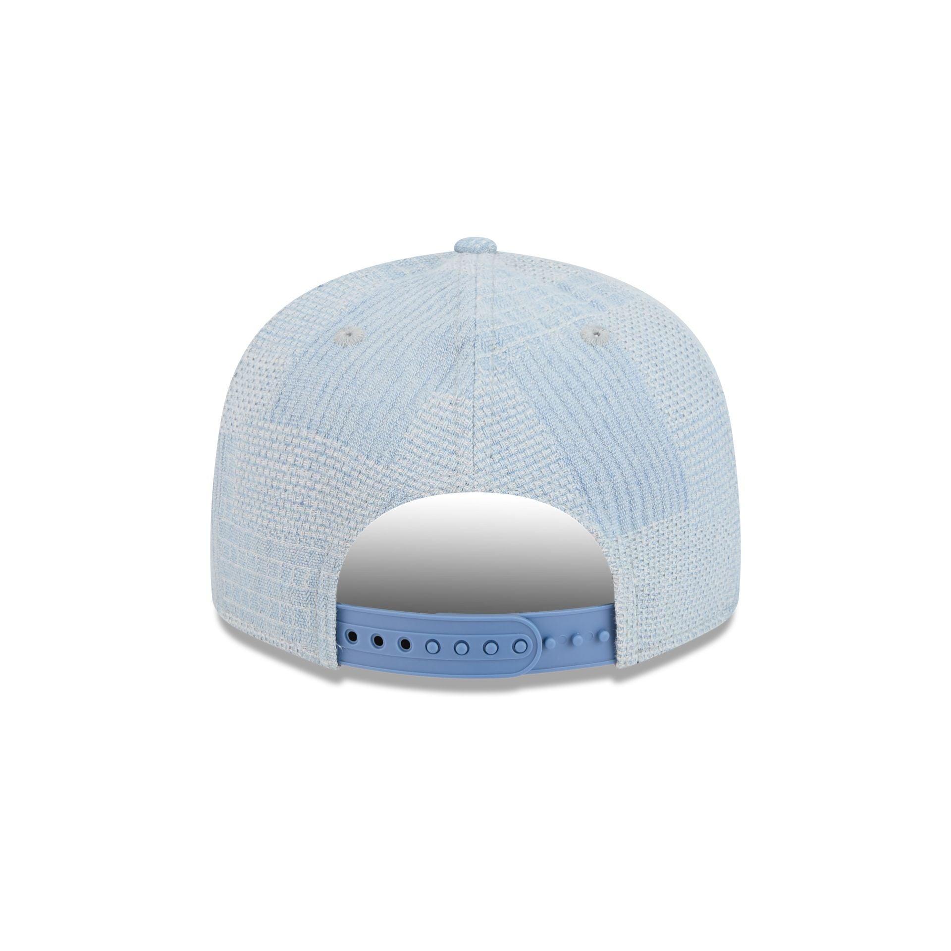 New York Knicks Denim Patchwork 9FIFTY Snapback Hat Male Product Image