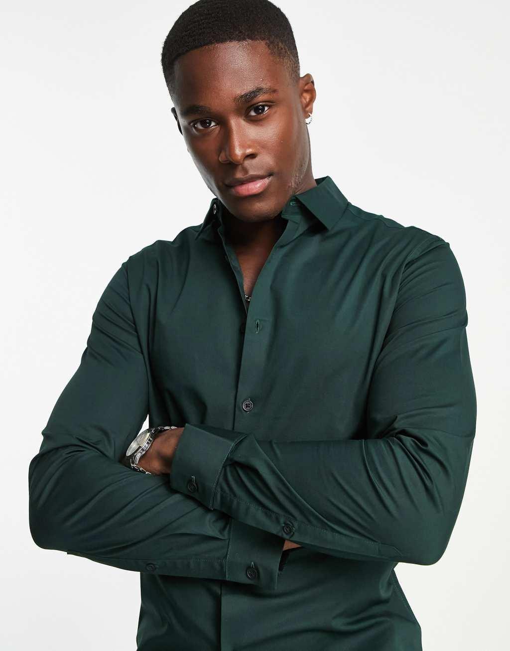 ASOS DESIGN skinny fit shirt Product Image