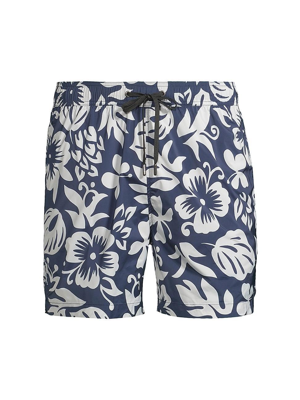 Mens Charles 5 Floral Swim Shorts Product Image