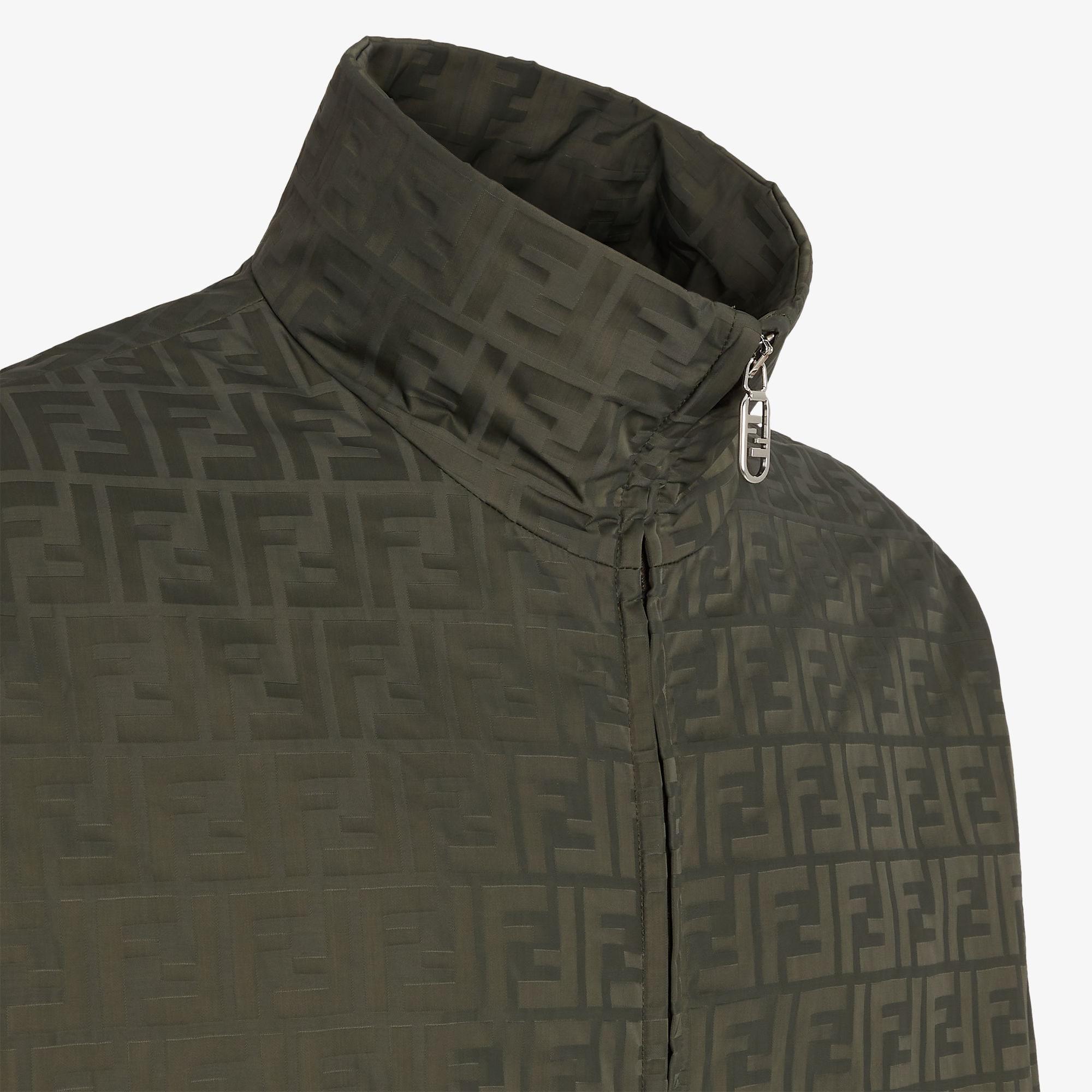 Bomber jacketGreen FF nylon bomber jacket Product Image