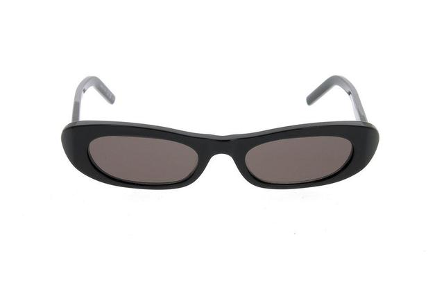 Eyewear Oval Frame Sunglasses In Black Product Image