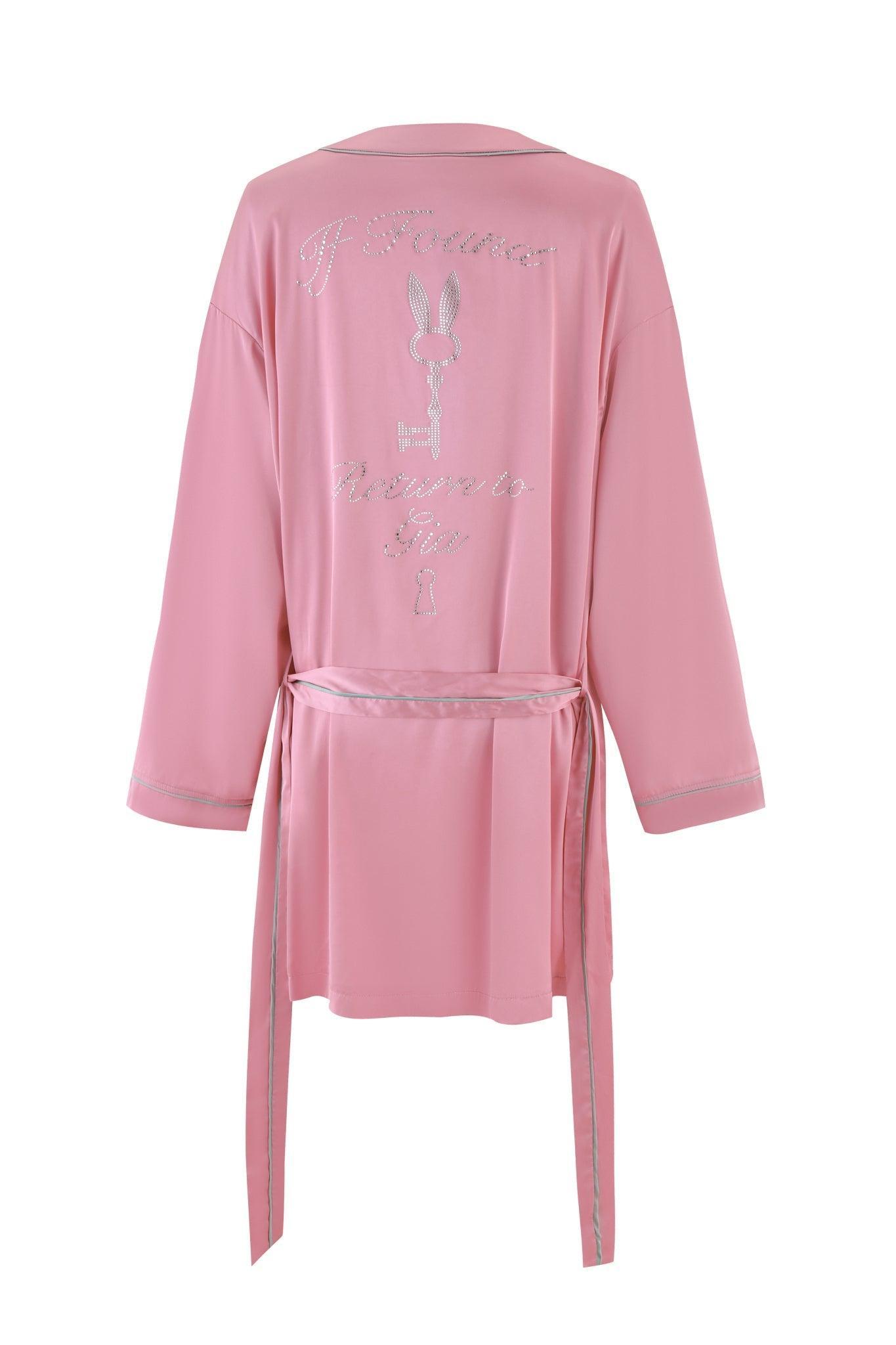 MARTINA SLEEP ROBE - PINK Product Image