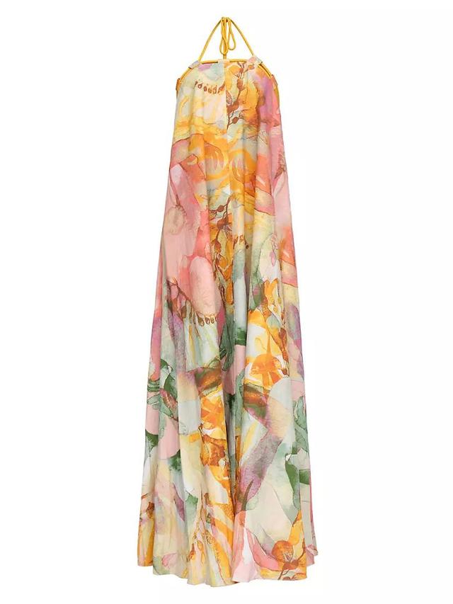 Essi Abstract Cotton Maxi Dress Product Image