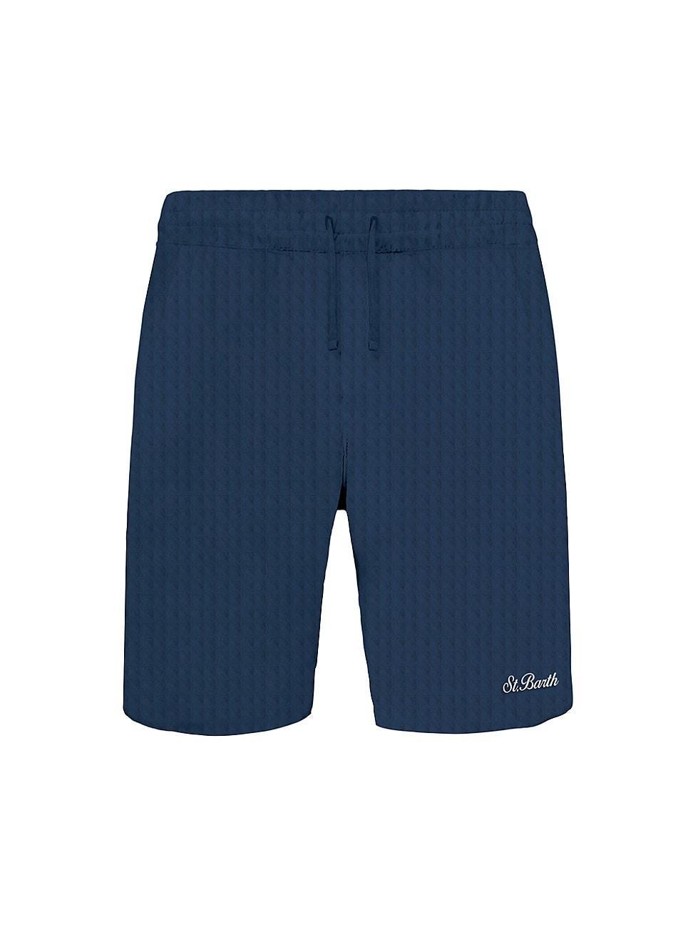 Mens Randle Cotton Waffle-Knit Shorts Product Image