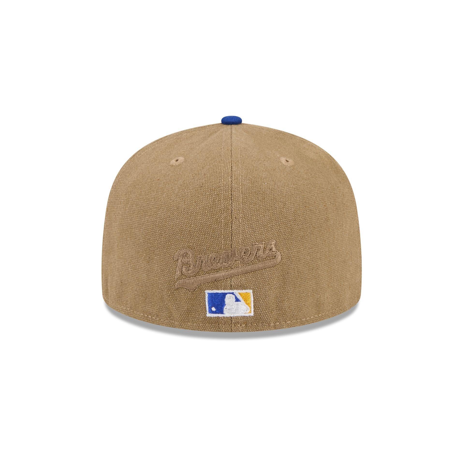 New York Mets Canvas Crown 59FIFTY Fitted Hat Male Product Image