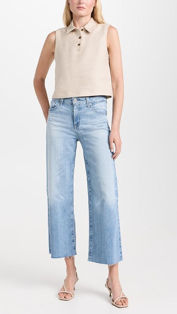 AG Saige Wide Leg Crop Jeans | Shopbop Product Image