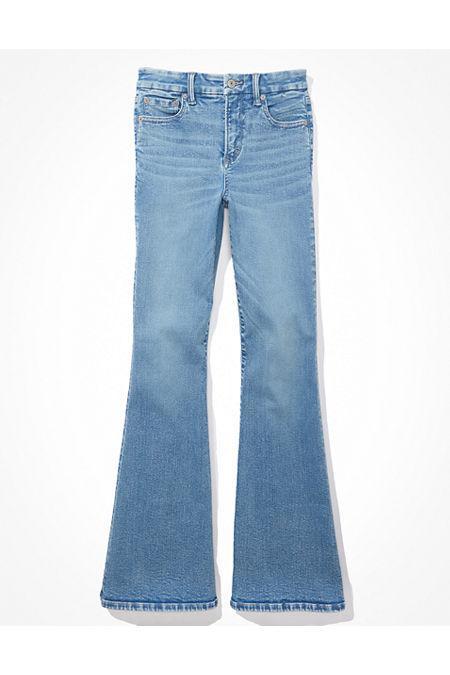 AE Luxe Super High-Waisted Flare Jean Women's product image