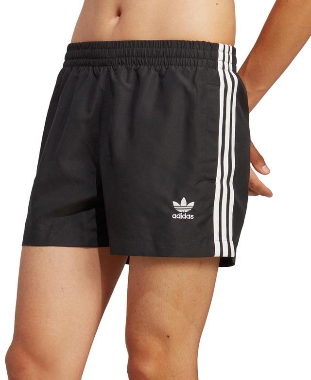 adidas Mens 5 Ori Adicolor 3-Stripes Swim Shorts Product Image