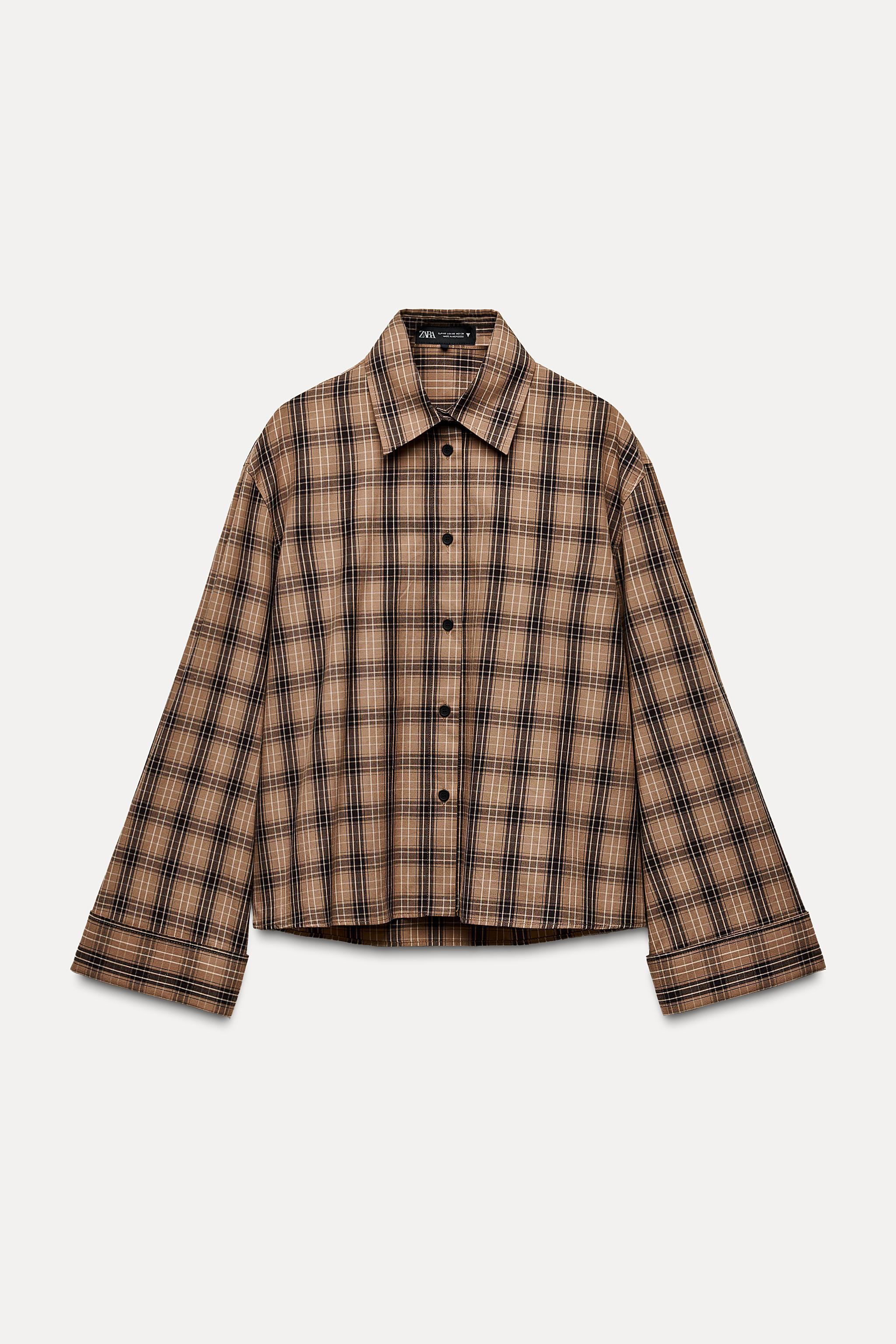 OVERSIZED PLAID SHIRT Product Image