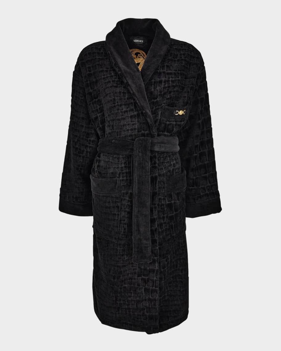 Men's Medusa 95 Jacquard Terry Cloth Robe Product Image