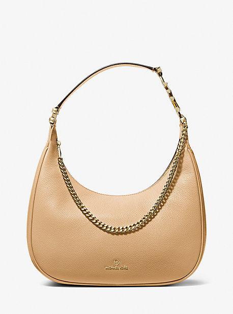 Piper Large Pebbled Leather Shoulder Bag Product Image