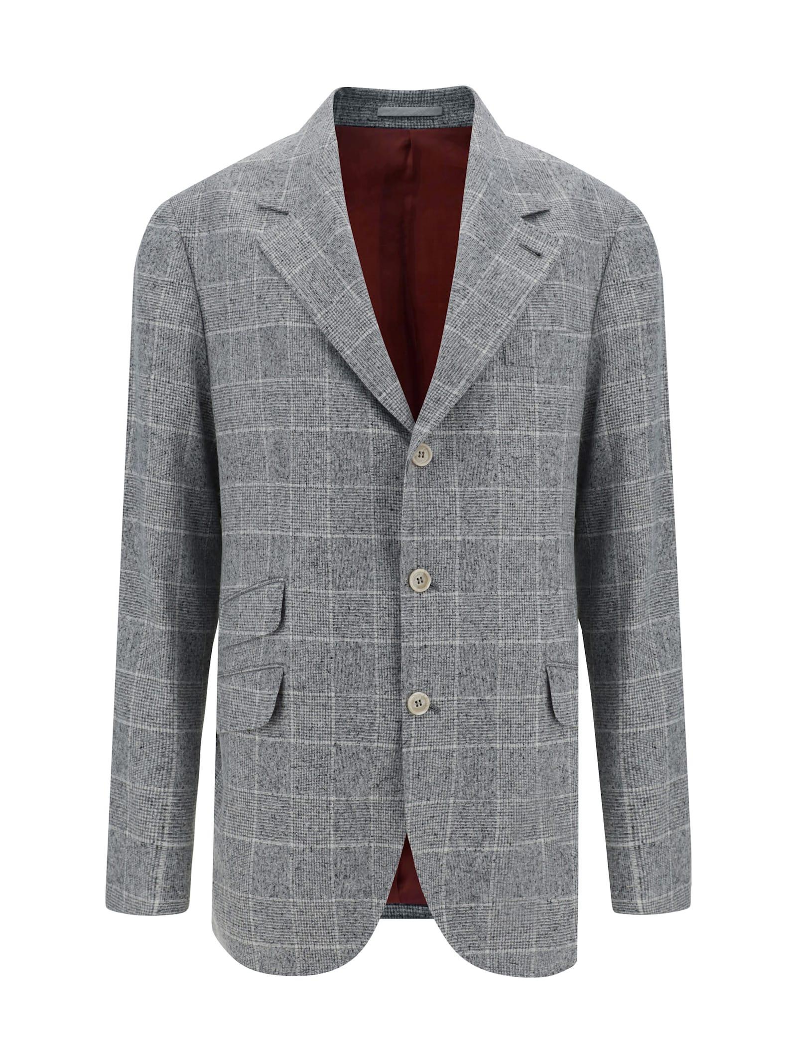 BRUNELLO CUCINELLI Blazer Jacket In Perla Product Image