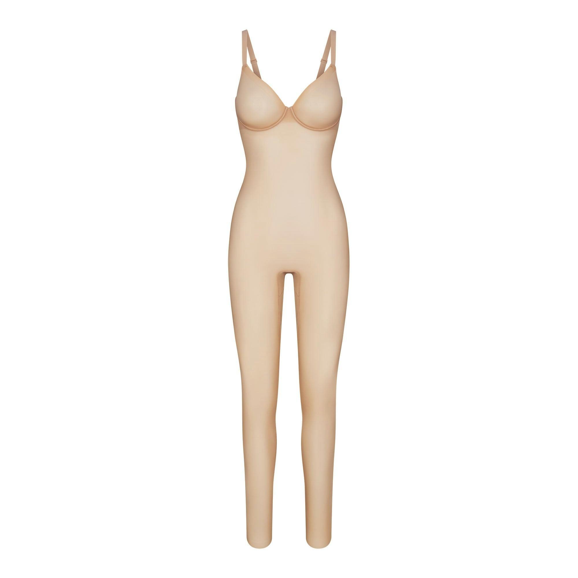 SIMPLY BARE UNDERWIRE CATSUIT | CLAY Product Image