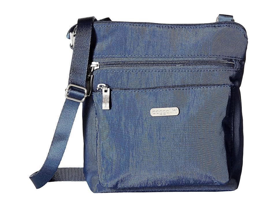 Baggallini Pocket Crossbody Bag with RFID-Blocking Wristlet Product Image