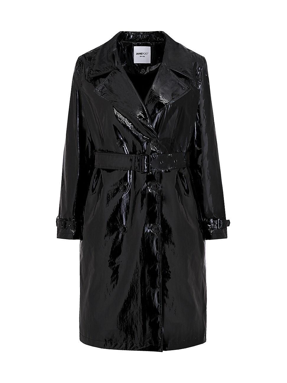 Womens Double-Breasted Trench Coat product image