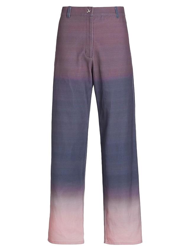 Mens Gradient Wide-Leg Pants Product Image