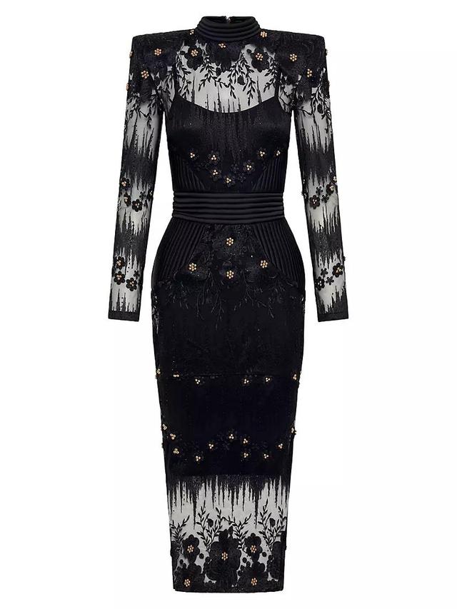 L'Artiste Embellished Midi-Dress Product Image