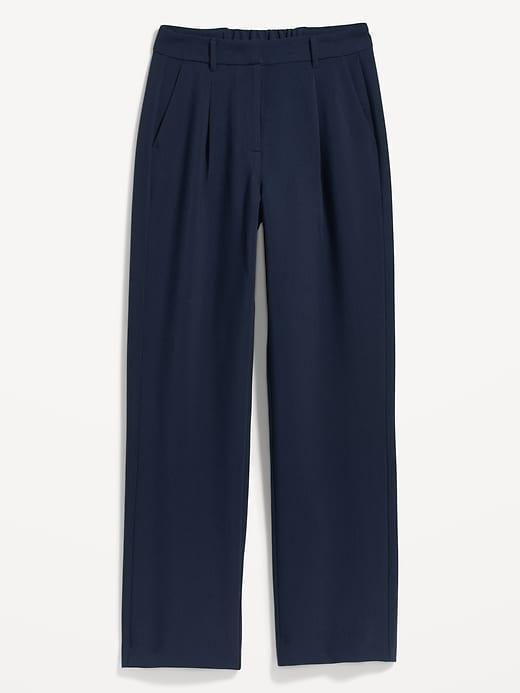 Extra High-Waisted Taylor Trouser Wide-Leg Pants Product Image