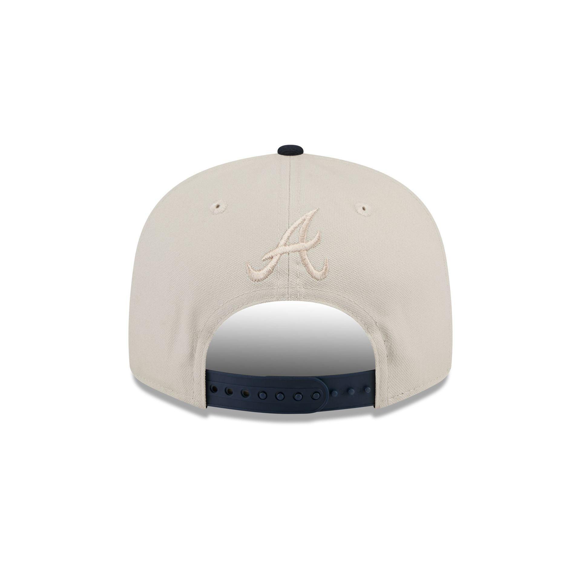 Atlanta Braves Floral Fill 9FIFTY Snapback Hat Male Product Image