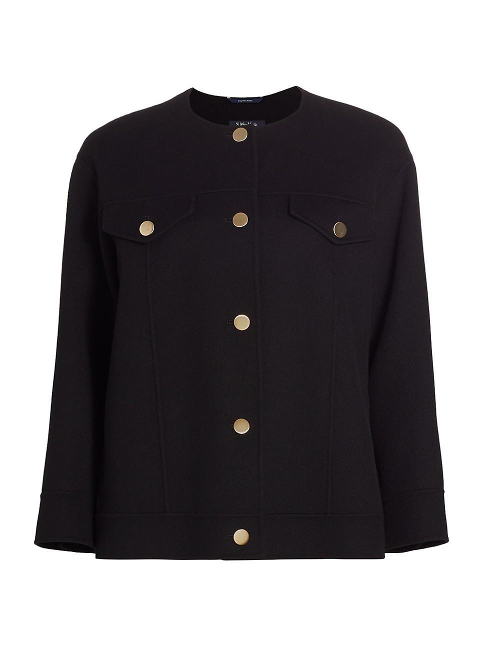 Florence Short Wool Coat Product Image