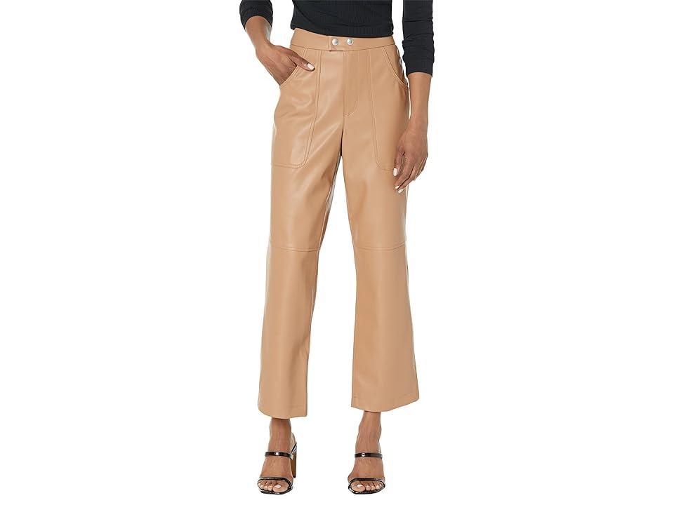 Blank NYC Baxter Leather High-Rise Straight Leg Pants in Lucky Number (Lucky Number) Women's Casual Pants product image