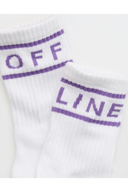 OFFLINE By Aerie Crew Socks Women's Product Image