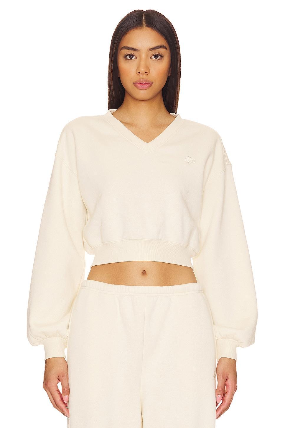 Juno Cropped Sweatshirt WellBeing + BeingWell Product Image