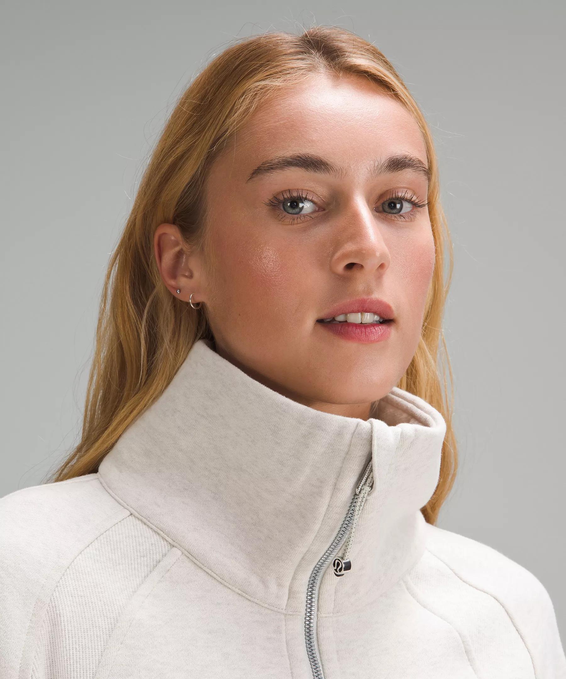 Scuba Oversized Funnel-Neck Half Zip Product Image