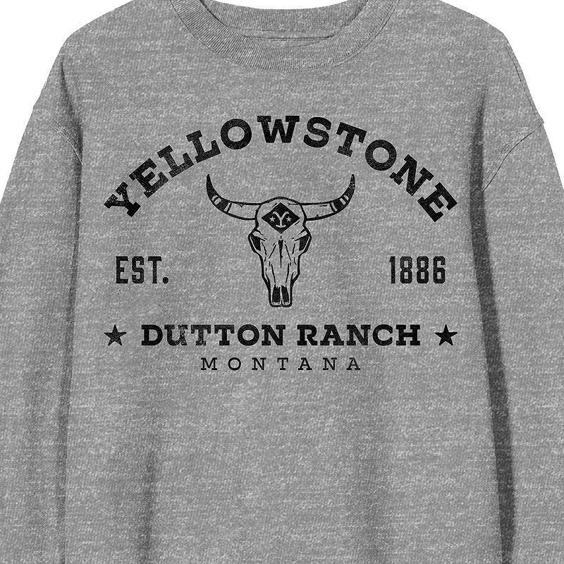 Mens Yellowstone Collegiate Text Graphic Tee Product Image