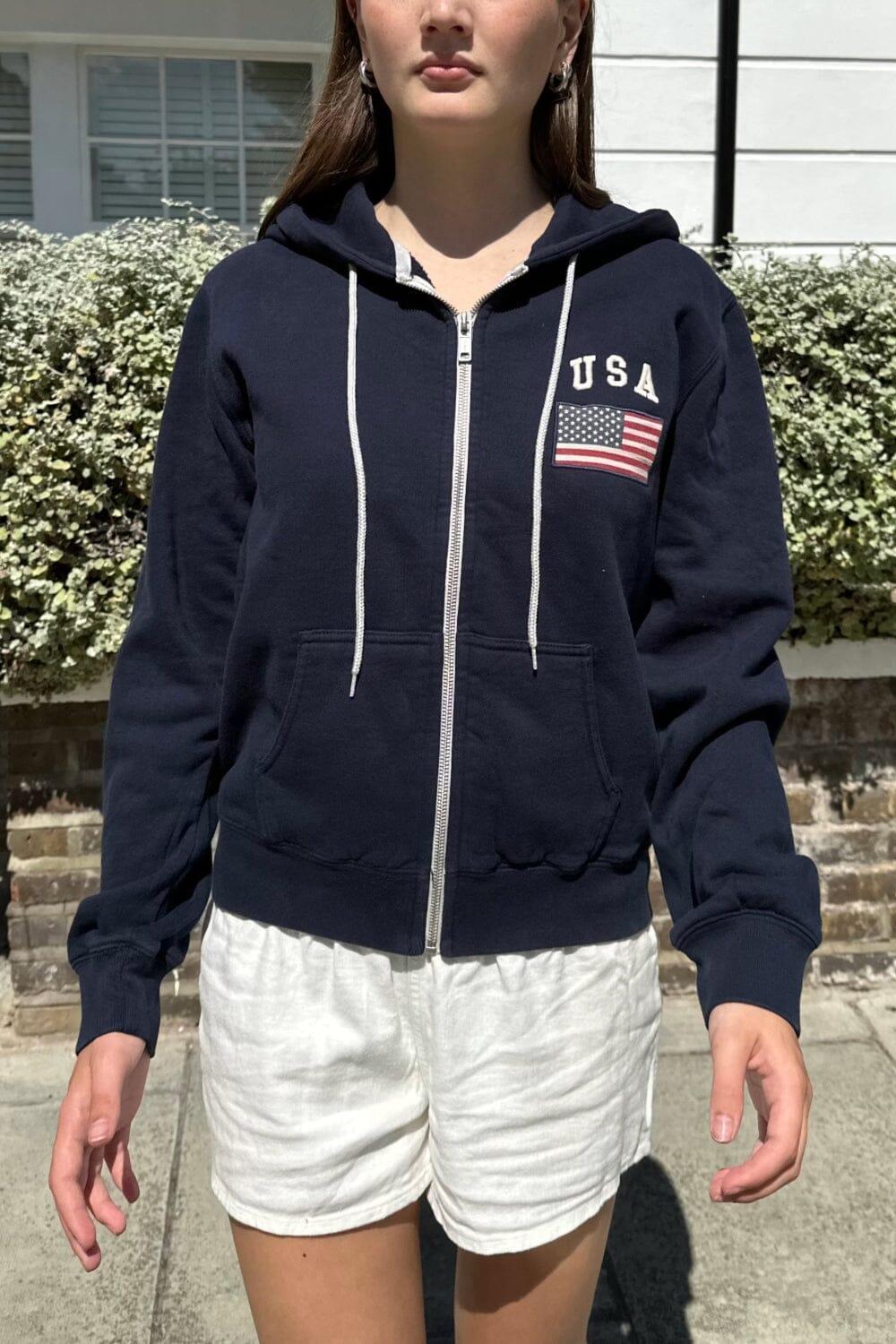 Christy Usa Flag Hoodie Product Image