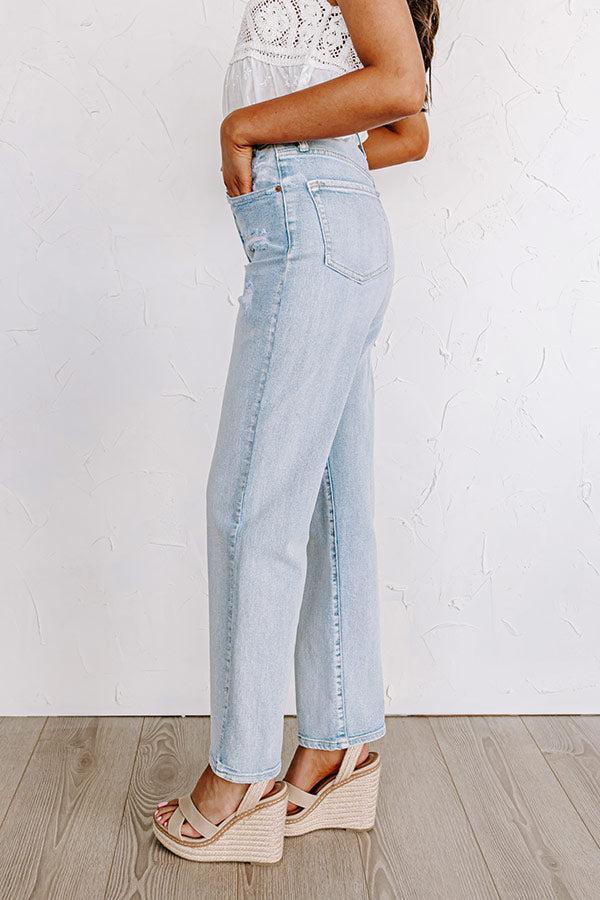 The Caylynn High Waist Distressed Jean Product Image