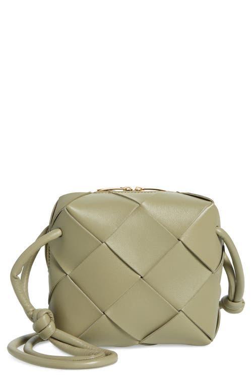 Bottega Veneta Mini Intrecciato Leather Crossbody Bag Product Image