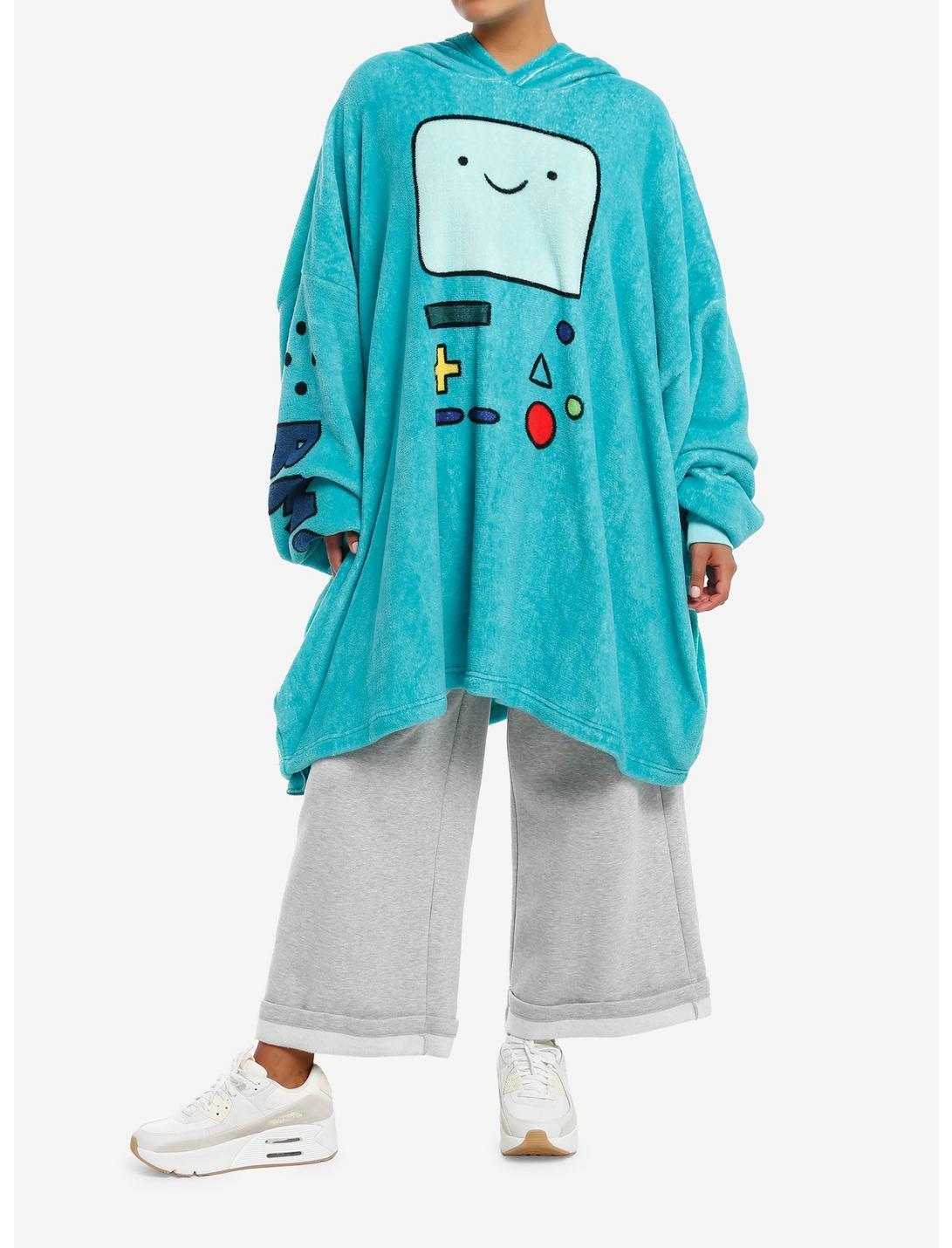 Adventure Time BMO Fuzzy Oversized Hoodie Product Image