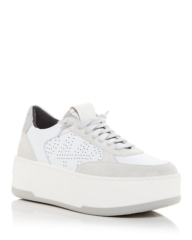 P448 Womens Empire Platform Low Top Sneakers Product Image