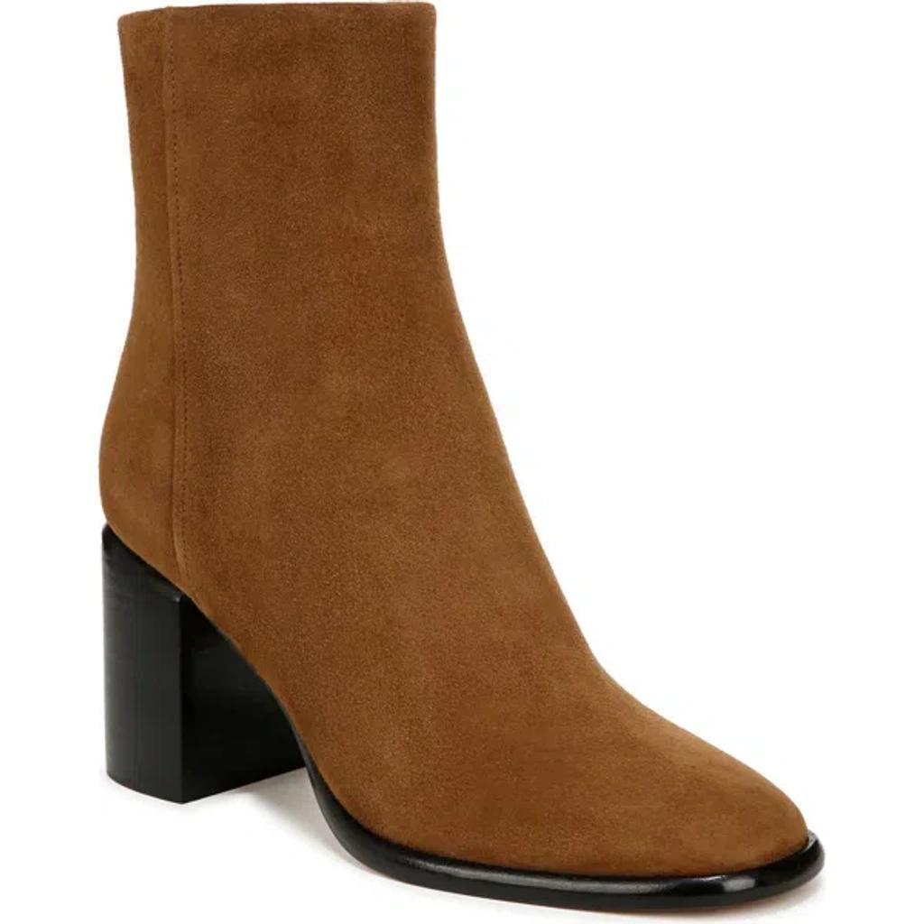 Luca Suede Ankle Boots In Elmwood Product Image