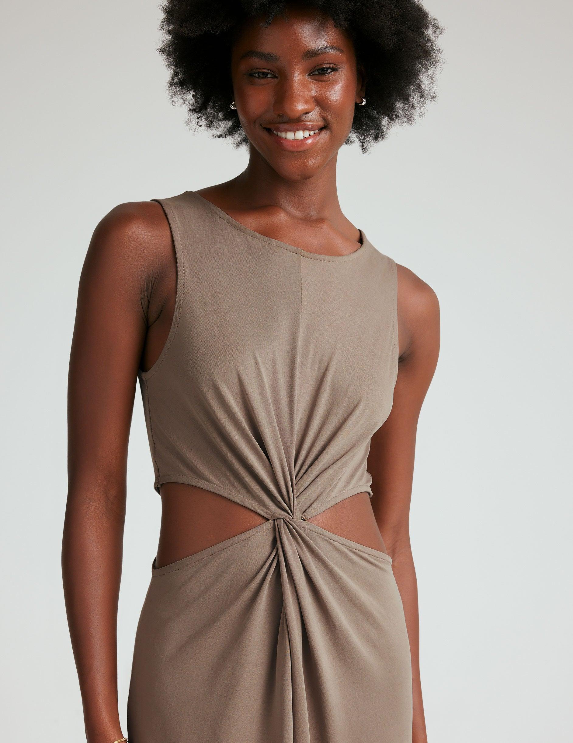 Around The World Front Twist Dress Product Image