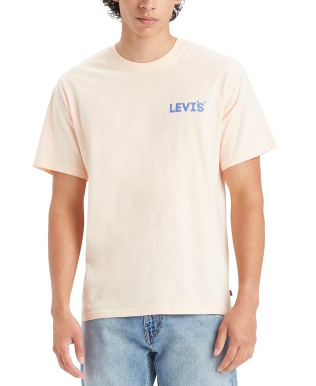 Levis Mens Relaxed Fit Short Sleeve Crewneck Logo T-Shirt Product Image