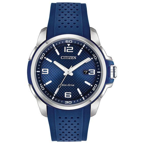 Men's Drive from Citizen Eco-DriveÂ® AR Strap Watch with Blue Dial (Model: Aw1158-05L) Product Image